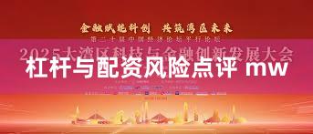 杠杆与配资风险点评 mw