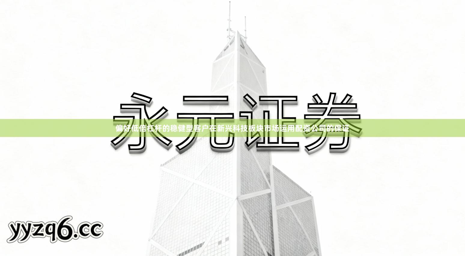 偏好低倍杠杆的稳健型客户在新兴科技板块市场运用配资公司的保证