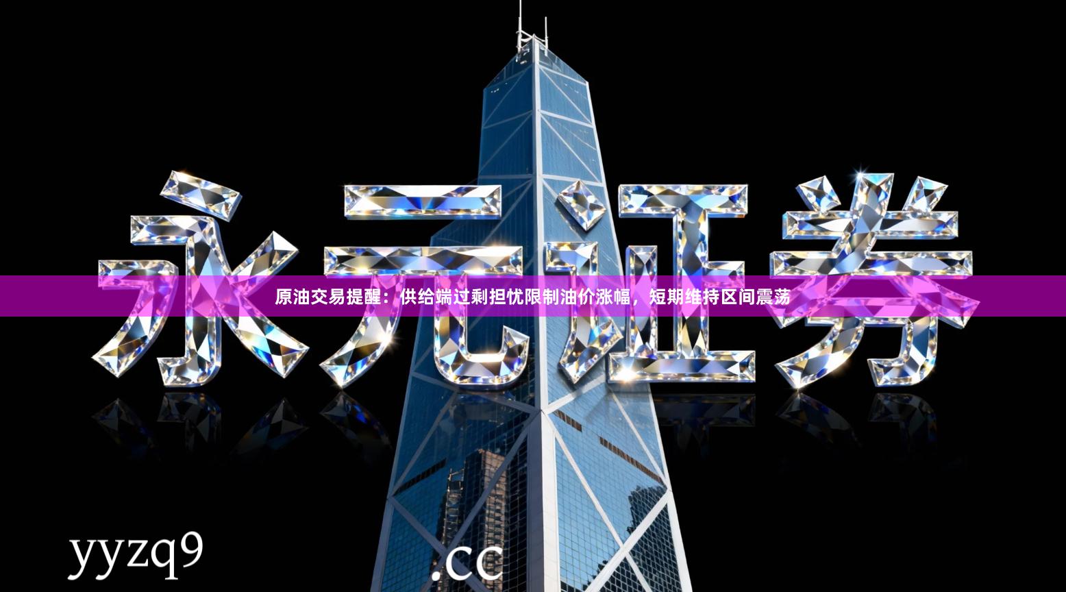 原油交易提醒：供给端过剩担忧限制油价涨幅，短期维持区间震荡